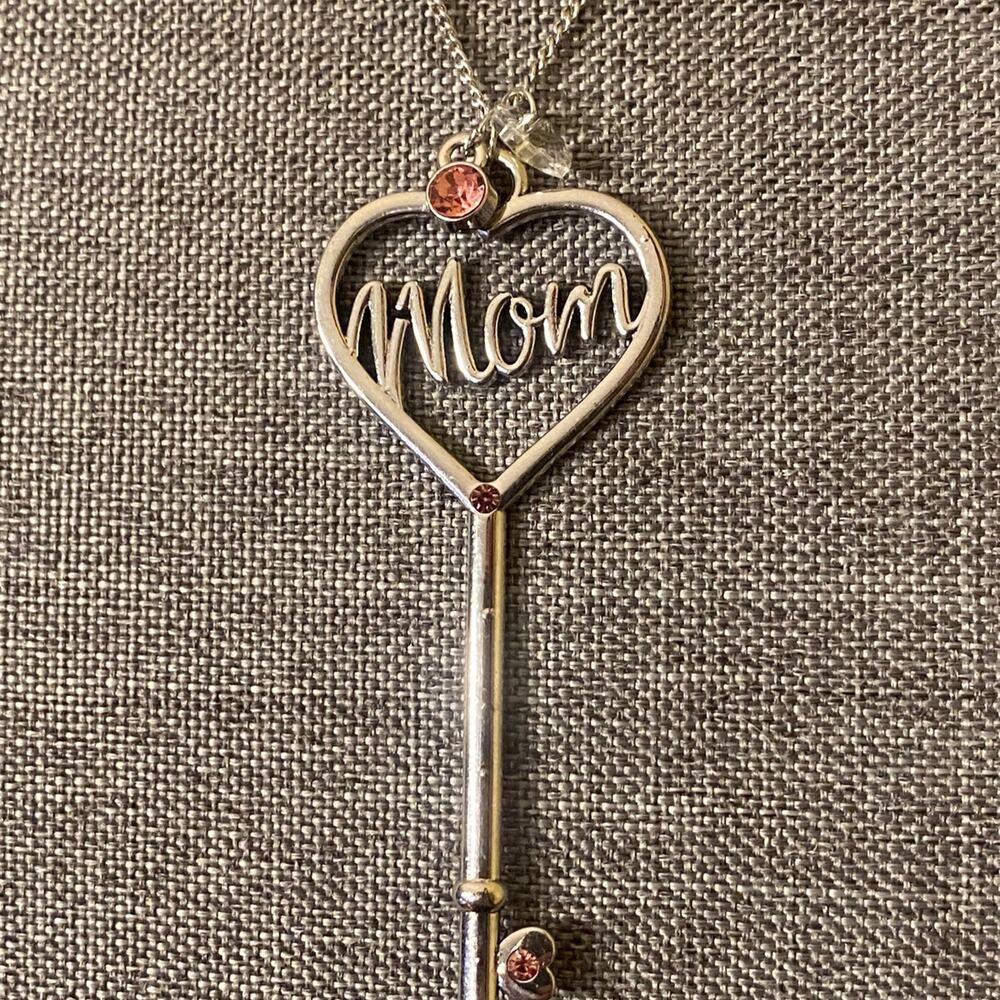 Paparazzi Mom Key Necklace Earrings Set Mother’s Gift